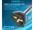 Блендер Centek черный/сталь 1500 Вт, подсветка, мягкое покрытие Soft touch, турбо режим CT-1333 5