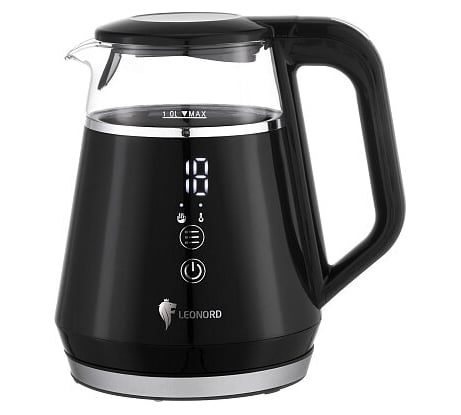 Чайник электрический Leonord LE-1534 (1,0 л), черный 107829