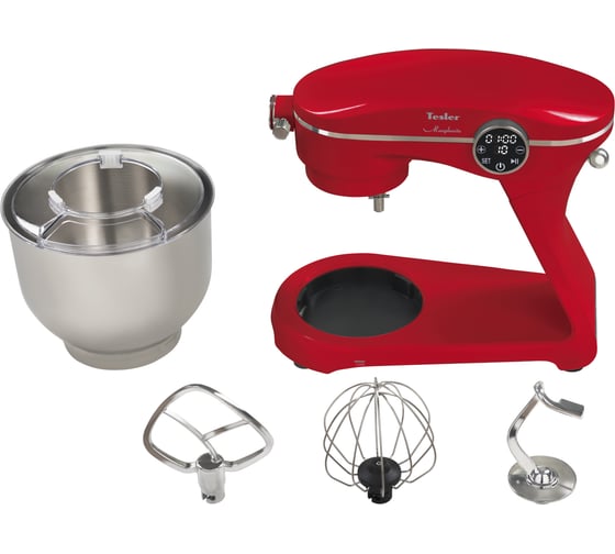Кухонная машина TESLER KM-1860 RED 00000203016