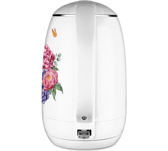 Чайник BQ KT1702P белый-цветы 86190065