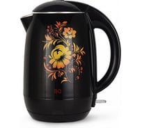 Чайник электрический BQ KT1702P черный-цветы 86201422