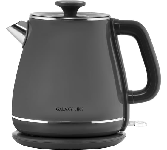 Чайник электрический Galaxy LINE GL 0331, 1.8 л, 2200 Вт, двойная стенка, серый 7010103318 1