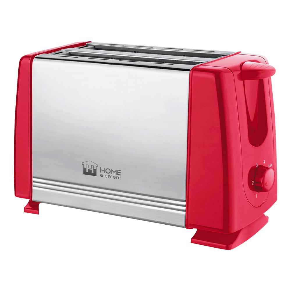 Тостер HOME ELEMENT HE-TS500 красный рубин 38540 - выгодная цена ...