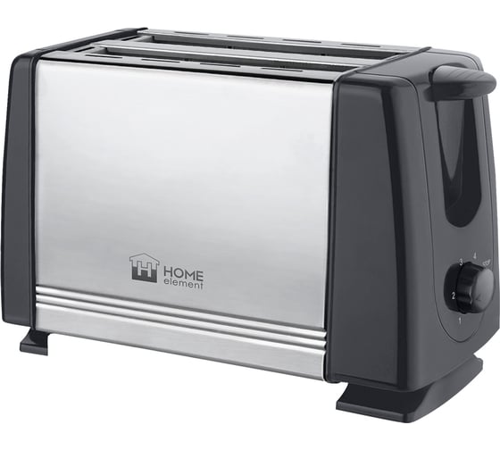Тостер HOME ELEMENT HE-TS500 серый гранит 35843