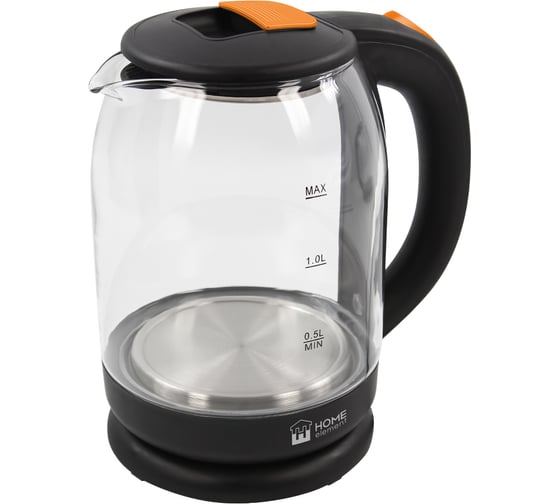 Чайник стеклянный HOME ELEMENT HE-KT191 темный янтарь 37878