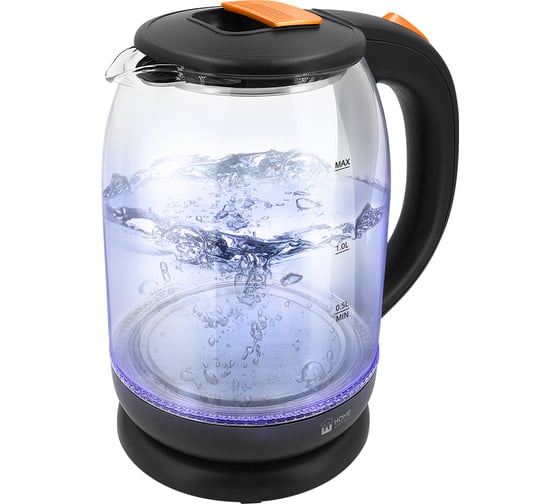 Чайник стеклянный HOME ELEMENT HE-KT191 темный янтарь 37878