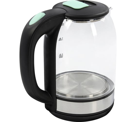Чайник стеклянный HOME ELEMENT HE-KT2300 светлая яшма 37862