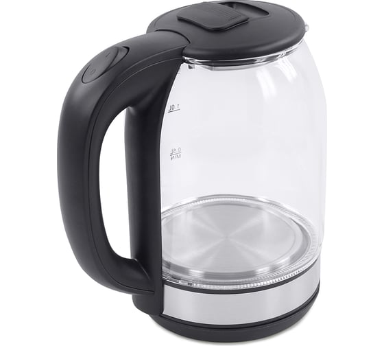 Чайник стеклянный HOME ELEMENT HE-KT2300 черный жемчуг 36938