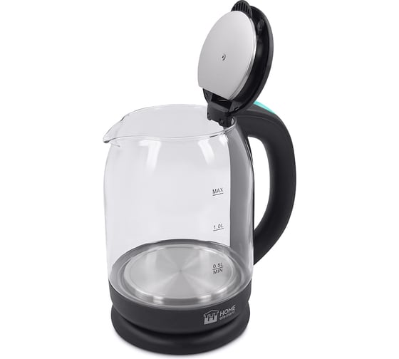 Чайник стеклянный HOME ELEMENT HE-KT2301 светлая яшма 37876