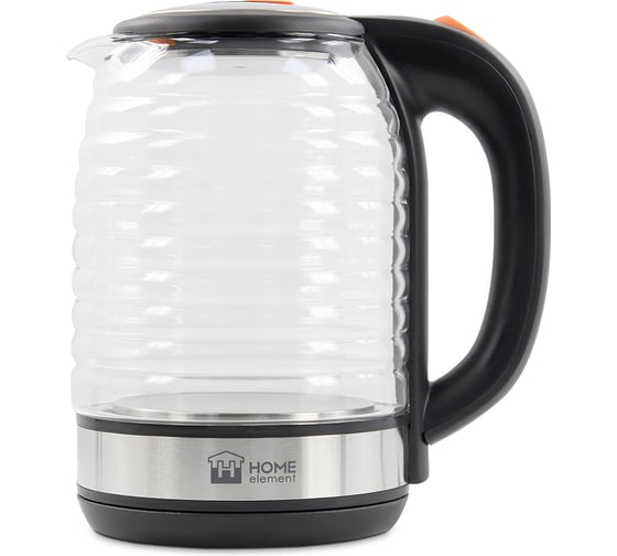 Чайник стеклянный HOME ELEMENT HE-KT2306 темный янтарь 39362
