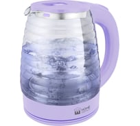Чайник стеклянный HOME ELEMENT HE-KT2307 лиловый аметист 39365