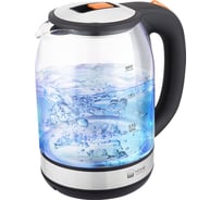 Чайник стеклянный HOME ELEMENT HE-KT2302 темный янтарь 37874