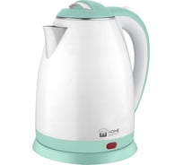 Чайник металлический HOME ELEMENT HE-KT193 белый/ментол 39086