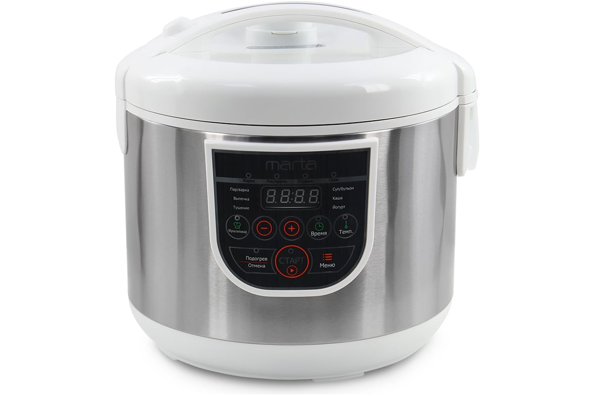 Мультиварка MARTA MT-4322 CK2 GREBLON CERAMIC белый жемчуг 39465 ...