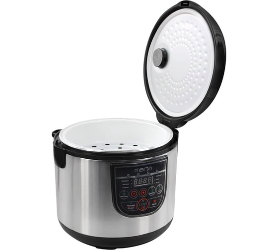 Мультиварка MARTA MT-4324 CK2 GREBLON CERAMIC черный жемчуг 33975