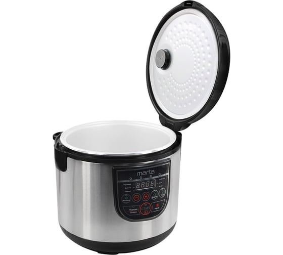 Мультиварка MARTA MT-4324 CK2 GREBLON CERAMIC черный жемчуг 33975