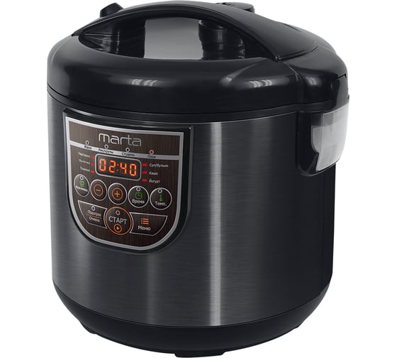 Мультиварка MARTA MT-4324 CK2 GREBLON CERAMIC туманный нефрит 41123