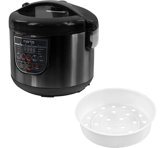 Мультиварка MARTA MT-4324 CK2 GREBLON CERAMIC туманный нефрит 41123