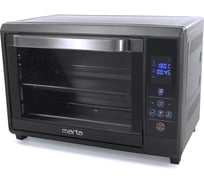 Мини-печь MARTA MT-4262 черный жемчуг, 30 л, сенсор+конвекция+эмаль 37251