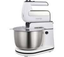 Миксер с чашей MARTA MT-MX1522A белый мрамор 39249