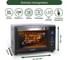 Мини-печь MARTA MT-4263 черный жемчуг, 35 л, сенсор+конвекция+шашлычница+эмаль 37252 3