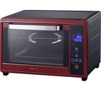 Мини-печь MARTA MT-4264 бордовый гранат, 40 л, сенсор+аэрофритюр+шашлычница+эмаль 40256