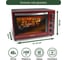 Мини-печь MARTA MT-4267 бордовый гранат, конвекция+шашлычница+эмаль 40124 2