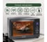 Мини-печь MARTA MT-4269 черный жемчуг, 50 л, сенсор+конвекция+вертел 37258 2