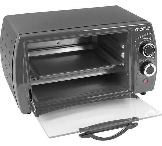 Мини-печь MARTA MT-4282 серебряный сапфир, 10 л, гриль 42642
