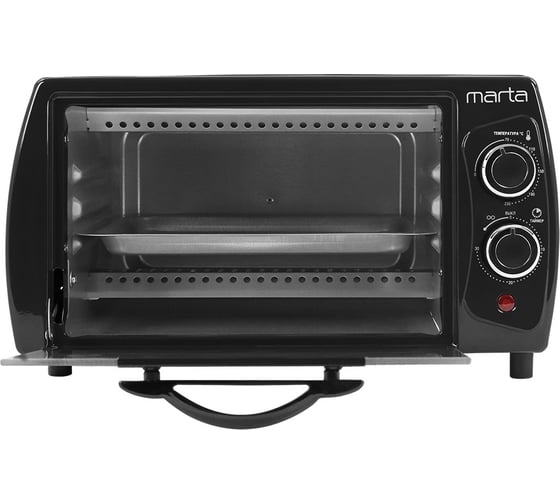 Мини-печь MARTA MT-4282 черный жемчуг, 10 л, гриль 42641