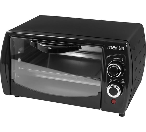 Мини-печь MARTA MT-4282 черный жемчуг, 10 л, гриль 42641