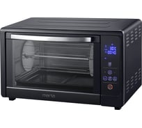 Мини-печь MARTA MT-EO4287B черный жемчуг, 50 л, Сенс+8 реж+Конвек+Шашл+Вертел+Эмаль 42162