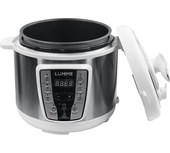 Мультиварка-скороварка LUMME LU-1450 белый жемчуг 41337