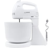 Миксер с чашей LUMME LU-MX1870A белый жемчуг 41698