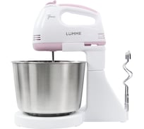 Миксер с чашей LUMME LU-MX1870B розовый опал 41702