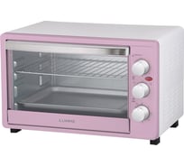 Мини-печь LUMME LU-1706 розовый опал, 33 л, гриль 42702