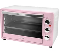 Мини-печь LUMME LU-1709 розовый опал, 33 л, конвекция + гриль 42705