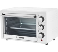 Шкаф духовой (мини-печь) LUMME LU-EO1716A, белый жемчуг, 39768