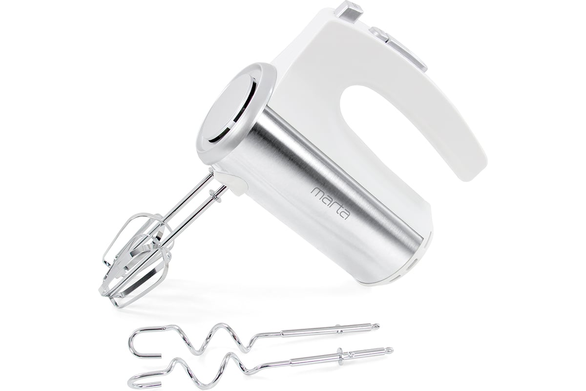 Миксер без чаши MARTA MT-1513 белый жемчуг 39188 - выгодная цена ...