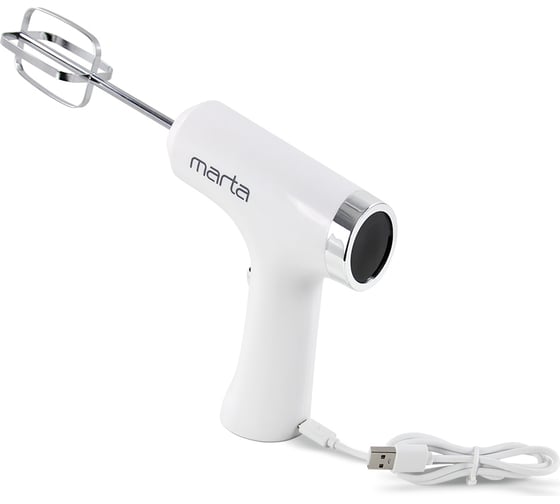 Миксер MARTA MT-MX1523A белый мрамор 39251