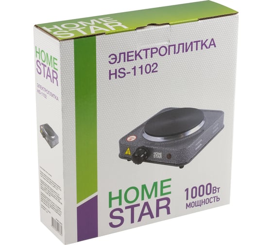 Электроплитка Homestar HS-1102 чугун 00 3045 003045