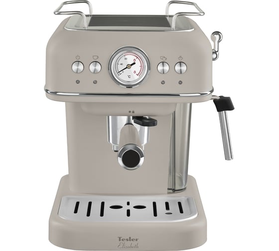 Кофеварка эспрессо TESLER ECM-245 SAND GREY 00000203003