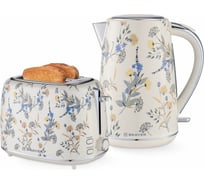 Чайник электрический + тостер BRAYER BR1083YE+BR2103YE