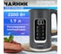 Чайник с терморегулятором и дисплеем SONNEN ДВОЙНЫЙ СТЕНКИ, KT-8723G, 1,7л, 2200Вт, серый 454690 2