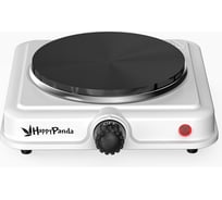 Электроплитка HAPPY PANDA HP-01W 1000Вт 155мм 1конф/диск бел УТ000000772