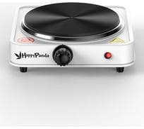 Электроплитка HAPPY PANDA HP-09W 1500Вт 175мм 1конф/диск бел УТ000000780