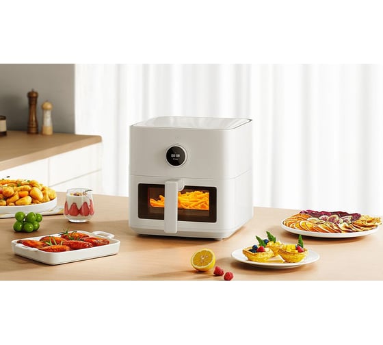 Аэрогриль Xiaomi Smart Air Fryer 5.5L EU белый BHR8238EU