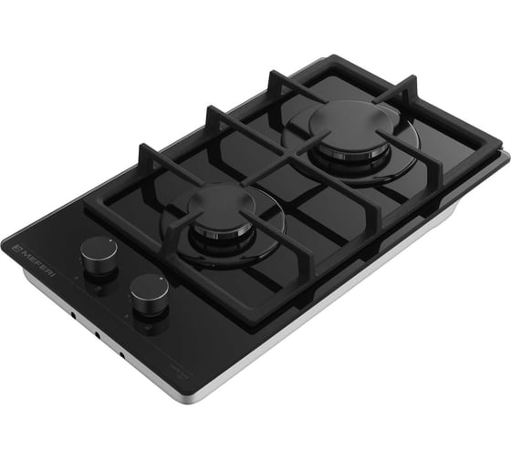Газовая варочная панель MEFERI MGH302BK GLASS LIGHT МФ-00000055
