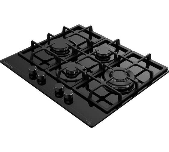 Газовая варочная панель MEFERI MGH604BK GLASS ULTRA  МФ-00000060
