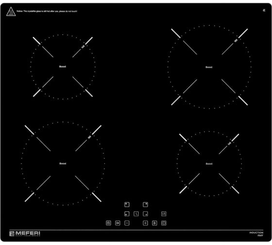 Индукционная варочная панель MEFERI MIH604BK POWER 00-00000035 1